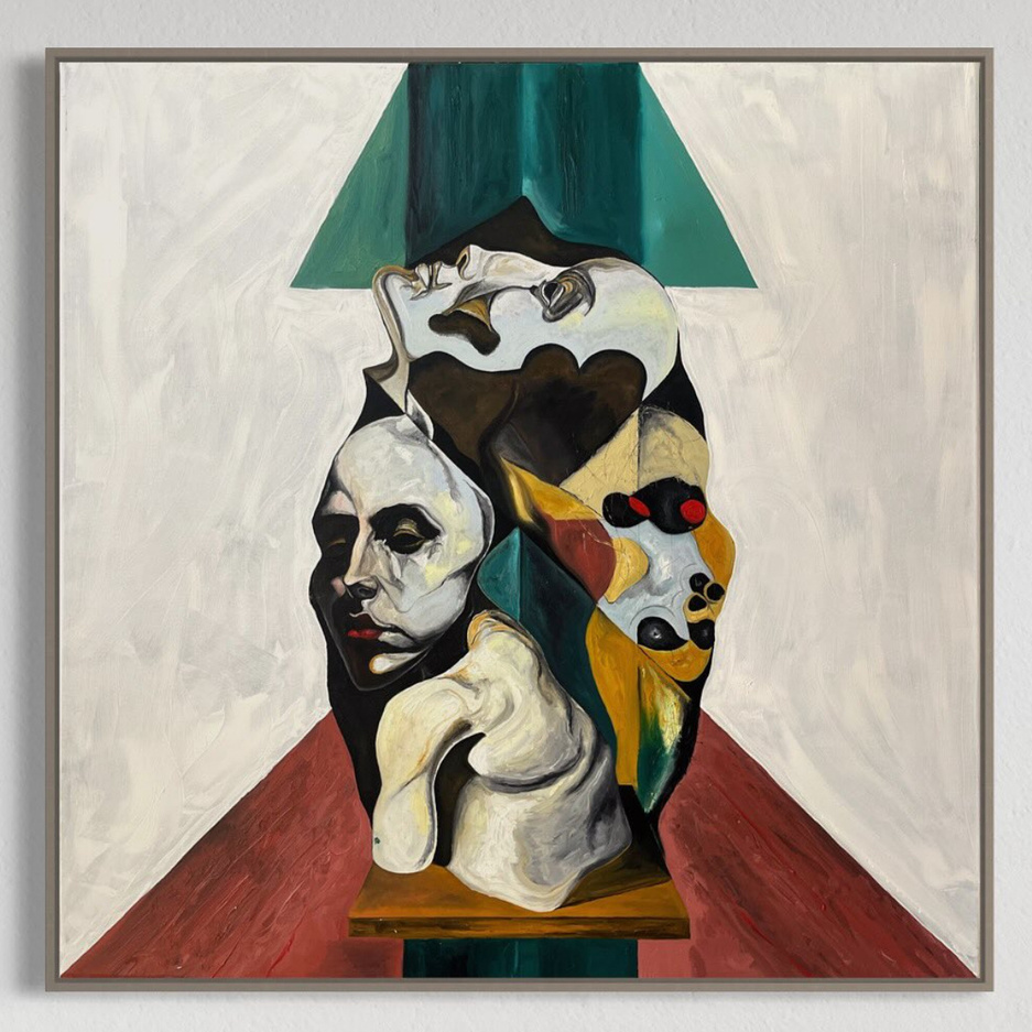 Metaphorical Triad — signature painting